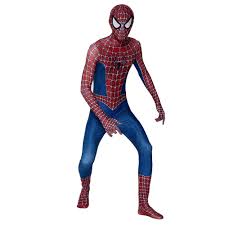 Starring tobey maguire, andrew garﬁeld, jake johnson, and tom holland. Tobey Maguire Spiderman Suit High Quality Adult Cosplay Costumes Allonesie
