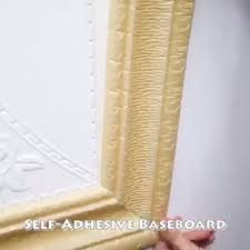 3d Wall Edging Strip Video In 2020 Diy Home Repair Shiplap Wall Diy Affordable Home Decor