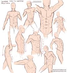 Look at the model for superficial anatomy, and question yourself on the boney and muscular landmarks below the skin. Male Torso Practice Male Torso Guy Drawing Dancer Drawing
