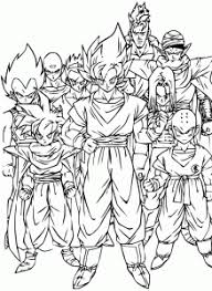 Budokai 3 is a fighting game based on the dragon ball z anime franchise. Dragon Ball Z Free Printable Coloring Pages For Kids