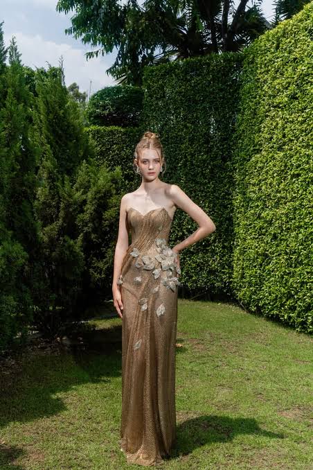 AURELIA CRYSTAL FLORAL GOWN | HACCHIC COUTURE | CULT MIA