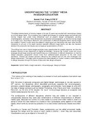 I have a radial profile of a point spread function (psf) that i want to draw in galsim, so that i can call findadaptivemom on the resulting image. Pdf Understanding The Hybrid Media In Design Education Baris Atiker Academia Edu
