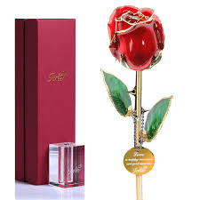 Where flowers bloom, so does hope. 24k Gold Rose Flowers Gifts For Her Wife Girlfriend Mom Crystal Roses With Stem Cute Things For Girlfriend Galaxy Rose Bouquet Valentine Rose K9 Crystal Stand Red Walmart Com Walmart Com