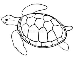 A few boxes of crayons and a variety of coloring and activity pages can help keep kids from getting restless while thanksgiving dinner is cooking. Contour Turtle Coloring Page For Kids Stock Vector Illustration Of Greeting Coloring 154028768