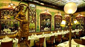 Art Nouveau Interior In The Le Montparnasse Restaurant In Paris Art Nouveau Decor Art Nouveau Architecture Art Nouveau Interior