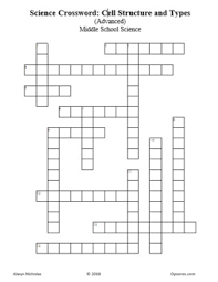 Maybe you would like to learn more about one of these? Cell Structure Crossword Puzzle Worksheets Teaching Resources Tpt