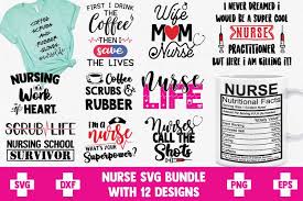 Download Nurse Bundle Svg Graphic By Creativespace Creative Fabrica PSD Mockup Templates