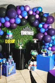 Fortnite Birthday Party Ideas Photo 1 Of 10 In 2020 Birthday Decorations Bday Party Theme Birthday Parties