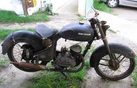 Moto Guiller 1955 Type G110 Moteur Ydral N 39217 Cadre N 14242 Moto Fontenay Le Comte Motos