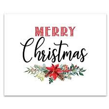 6 Free Printable Christmas Signs Six Clever Sisters Free Christmas Printables Merry Christmas Printable Merry Christmas Sign Printable
