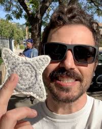 CUSTOM BROCHET Crochet Ninja Star LIVE