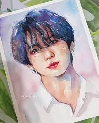 Jinblossoms Fa You Re My Sun My Moon And All My Stars Art Prints Order Link In Bio Bts Btsfanart Btsart Btsdrawing Bts Drawings Art Jungkook Fanart