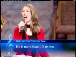 All That Thrills My Soul is Jesus" - hymn 189 - YouTube
