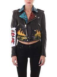 Faith Connexion Fire Leather Jacket Faithconnexion Cloth Coats Jackets Leather Jacket Clothes Design Real Leather Jacket
