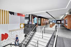 A Peek Inside Mcdonald S New Chicago Headquarters Interior Architect Interior Drywall Ceiling