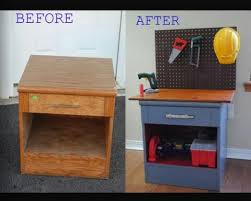 Work Bench Kids Tool Bench Kids Workbench Repurposed Furniture