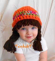 This Item Is Unavailable Etsy Crochet Baby Hats Crochet Wig Yarn Wig