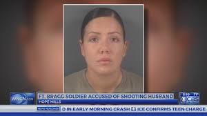 Fort Bragg wife shot active-duty husband in the back, officials say