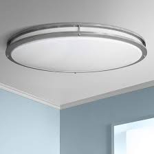 Nickel Oval 32 1 2 Wide 4707 Lumen Led Ceiling Light 10d37 Lamps Plus In 2020 Ceiling Lights Led Ceiling Lights Led Ceiling