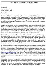 Letter Of Introduction How To Write 25 Sample Letters