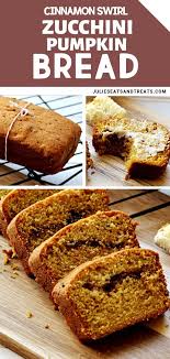 Perfectly Moist Bread With A Cinnamon Swirl This Cinnamon Zucchini Pumpkin Bread Is An Amazing And Healthy Sweets Recipes Healthy Desserts Easy Pumpkin Bread