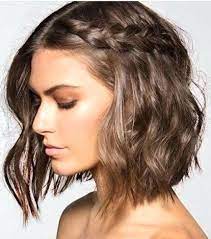 Loosen up your fishtail braid for that effortless look. Wedding Guest Hairstyle Medium Length Wedding Hairstyles