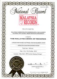 Without prior written permission it is not permitted reproduce, distribute, publish, transmit, modify, create derivative works from, or otherwise exploit any content. Ari Ni Terima Sijil Dari Malaysia Book Of Records Hezrul