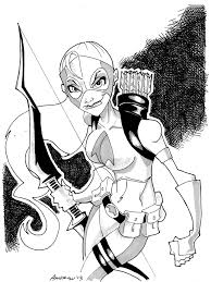 Free printable young justice league coloring page. Artemis Of Young Justice By Misfitcorner On Deviantart