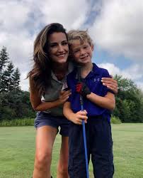 Nothing like a mommy-son golf date!...