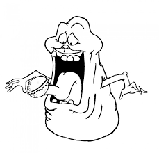 This pic was taken from my halloween bag concept (link) i really like how slimer came out and if i had the tools i would color him! Slimer Coloring Pages Coloring Home