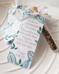 Gastgeschenk Blatterkranz Blau Gastgeschenke Taufe Geschenke Geschenke Zur Kommunion