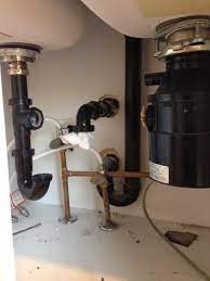 But putting it in backwards only lets about a 1/4in of the disposals waste outlet into the trap. Deep Sink Garbage Disposal Drain Problems Terry Love Plumbing Advice Remodel Diy Professional Forum