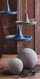 Rated 4.5 out of 5 stars. These Are Too Fabulous And Would So Go With Our Home Must Have Http Www Nova68 Com Merchant2 Merchant Ceramic Bird Bath Hanging Bird Bath Modern Bird Bath