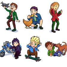 Stardew Valley Art The Bachelors Harvey Shane Elliott Sebastian Sam Alex Chuubifrog Stardew Valley Stardew Valley Fanart Stardew Valley Elliott