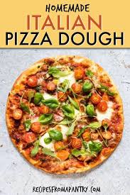 Want To Make Perfect Homemade Italian Pizza Dough This Easy Recipe Will Make Enough Dough Fo Pizza Recipes Homemade Pizza Recipes Dough Homemade Italian Pizza