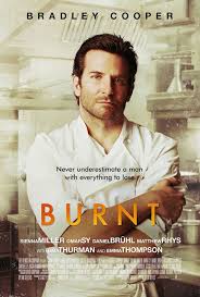 The film stars an ensemble cast including bradley cooper, sienna miller, omar sy, daniel brühl, matthew rhys, riccardo scamarcio, alicia vikander, uma thurman and emma thompson.the film was released on october 30, 2015, by the weinstein company Bradley Cooper Sizzles On New Burnt Movie Poster Burnt Movie Poster Burn Film Burnt Movie