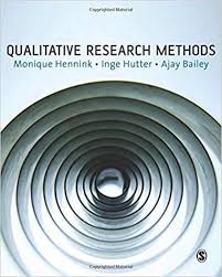 Qualitative Research Methods Monique Hennink Inge Hutter Ajay Bailey