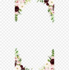 Polish your personal project or design with these burgundy transparent png images, make it even more personalized and more attractive. Maroon Floral Wedding Border Transparent Garden Borders Clipart Png Image With Transparent Background Toppng