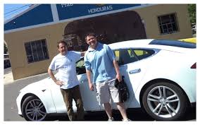 Louisiana Natives Seek Electric Car World Driving Record with Tesla Model S