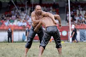 Here's a look at orton's first 10 rivals! Ali Gurbuz Wins Gold Belt In Turkey S Kirkpinar Oil Wrestling Daily Sabah