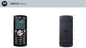 Manual Motorola motofone F3 (page 1 of ...