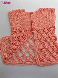Orumcek Modeli Bebek Yelegi Yapimi Baby Knitting Patterns Bebek Yelek Tig Isleri