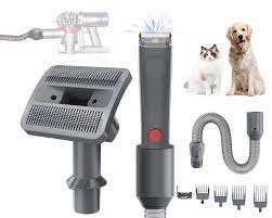 Amazon.com: Nekuma Pet Grooming Vacuum Attachment Compatible with Dyson,  Grooming Clippers & Grooming Brush Compatible with Dyson V7 V8 Animal  Absolute Motorhead, Pet Grooming Tools Kit for Dogs Cats Shedding : Pet