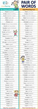 123 Pair Of Words List Word List Confusing Words Words