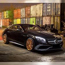 Brabus S63 Coupe With Carbon Fiber Elements And Monoblock F 21 Forged Wheels In Shadow Gold Finish Photo Courtesy Of Chensan Alex B Benz Mercedes Merc Benz