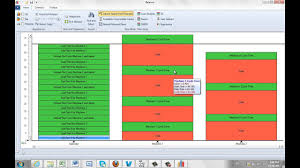 Man Machine Chart Excel Template 2019