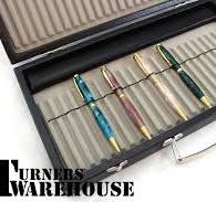 Black Leather Pen Display / Box