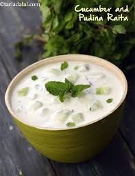 Cucumber Mint Raita Cucumber Pudina Raita Mint Cucumber Raita Recipe Raita Recipe Indian Cucumber Raita Recipe Indian Cucumber Raita