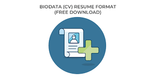 Bio data for job sample. What Is Biodata Complete Guide Free Templates Hloom