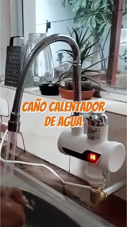 Caño calentador de agua eléctrico para tu hogar | TikTok
